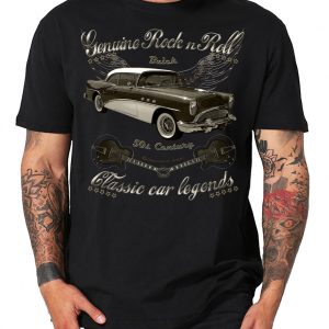 Shirtmatic 50s Buick Century classic car legend RocknRoll Oldtimer Shirt