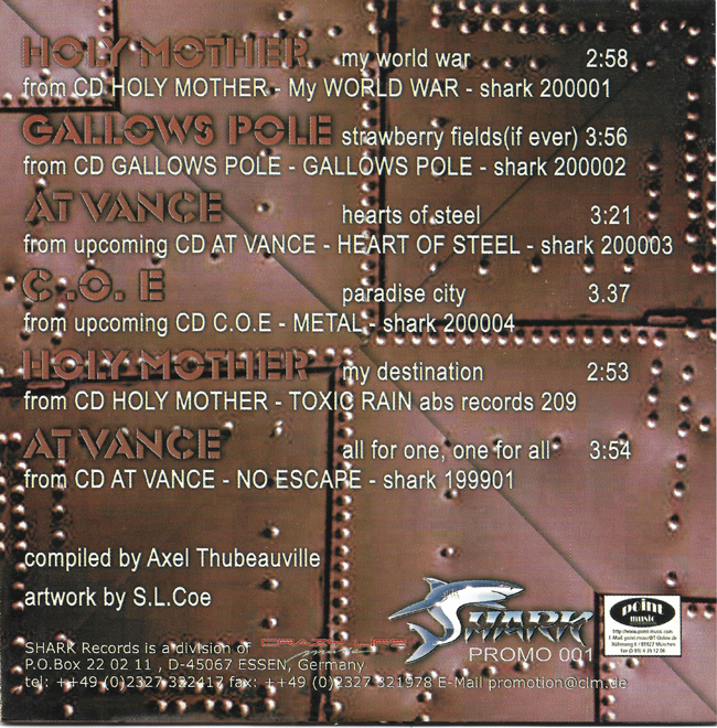Shark CD Sampler Rarität
