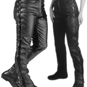 Schnür Lederhose Biker