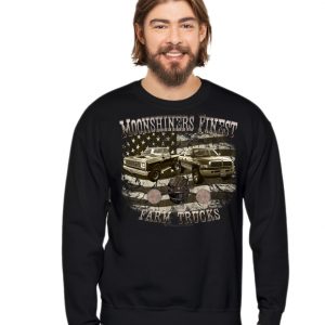 Moonshiners Farm Trucks Rams american Pickup US Car Sweatshirt
