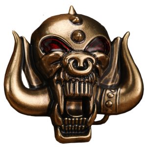 Motorhead Skull messingfarben